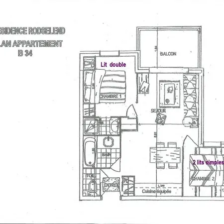 Roselend B34 Apartment Bourg-Saint-Maurice